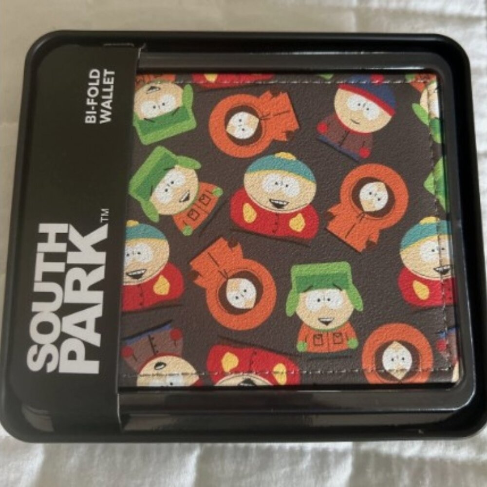 NEW IN BOX Vegan Bi-Fold Wallet - Comedy Central South Park